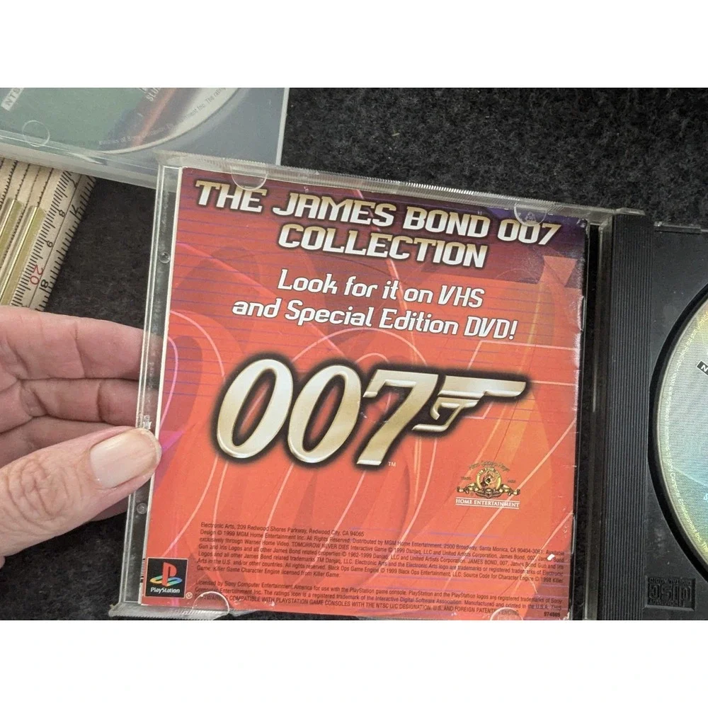PlayStation 1 007 Tomorrow Never Dies Black Label‎ Sony PS1